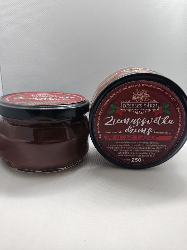 Ziemassvētku džems 250g Ziemassvētku džems 250g