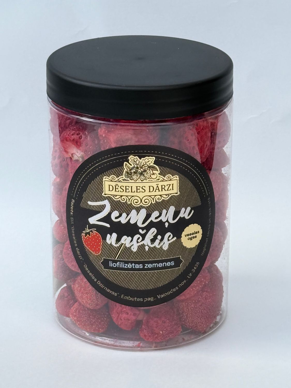 Zemeņu našķis (liofilizēts) 80g