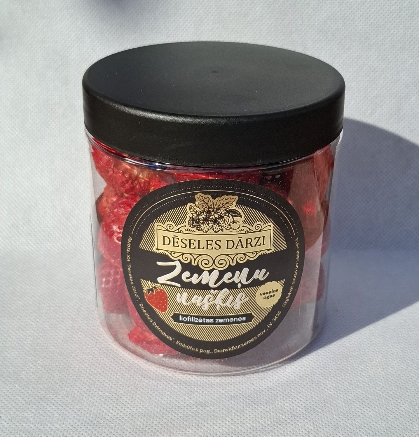 Zemeņu našķis (liofilizēts) 40g