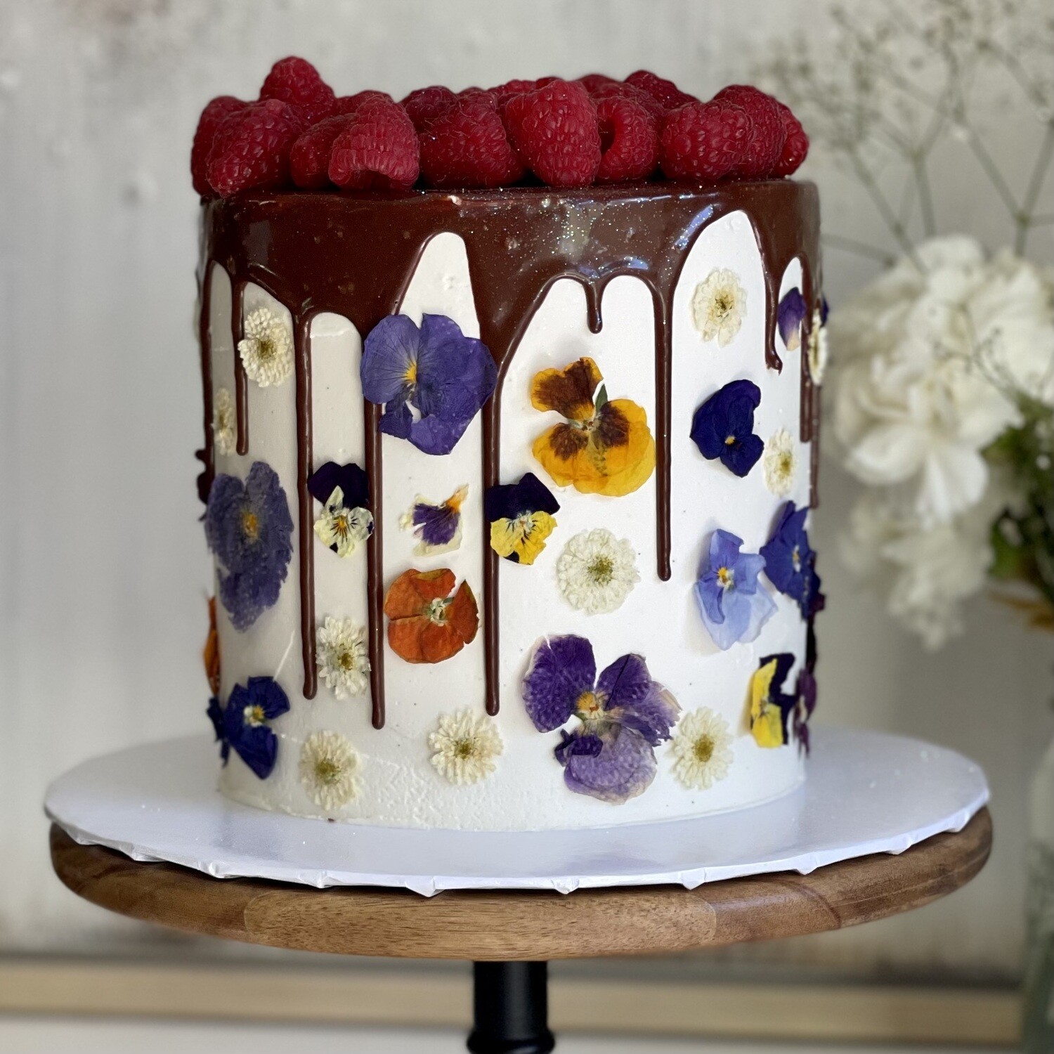 Black and White Celebration Cake