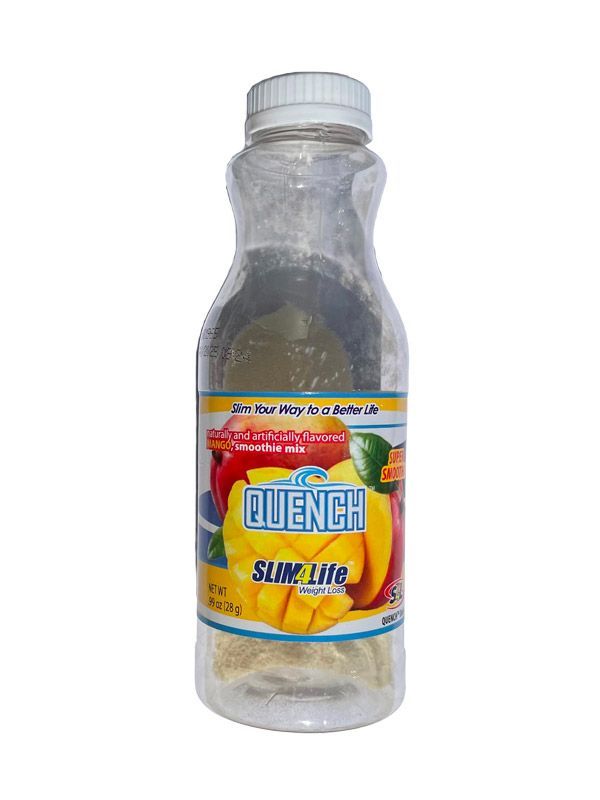 slim4life mango smoothie 100 calorie drink with 20 grams of protein