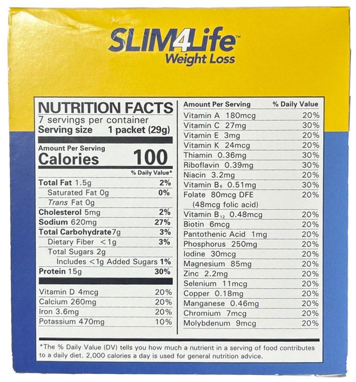 slim4life zesty tomato soup bisque snack for weight loss support box cover