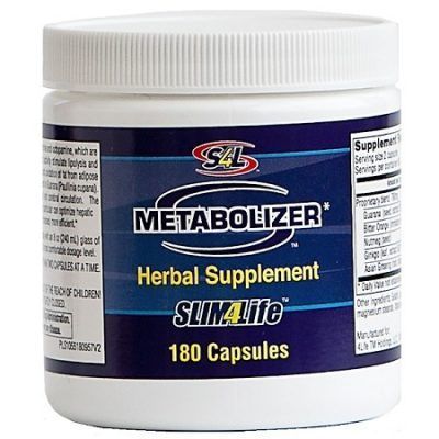 slim4life metabolizer dietary aid for weight loss support