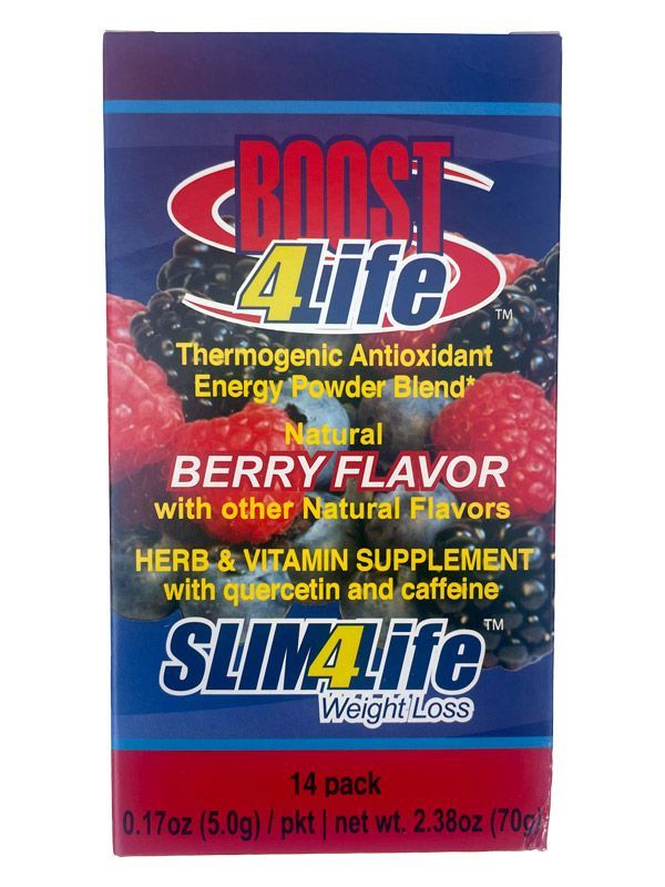 berry flavor boost weight loss drink by slim4life