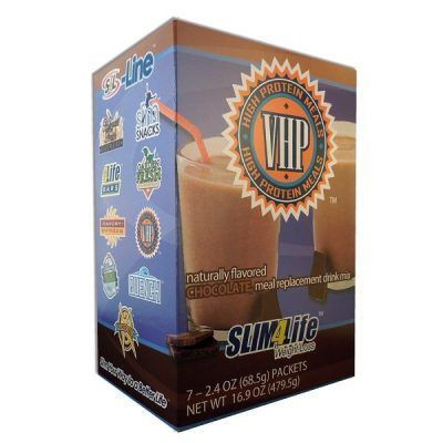 high protein chocolate meal replacement by slim4life