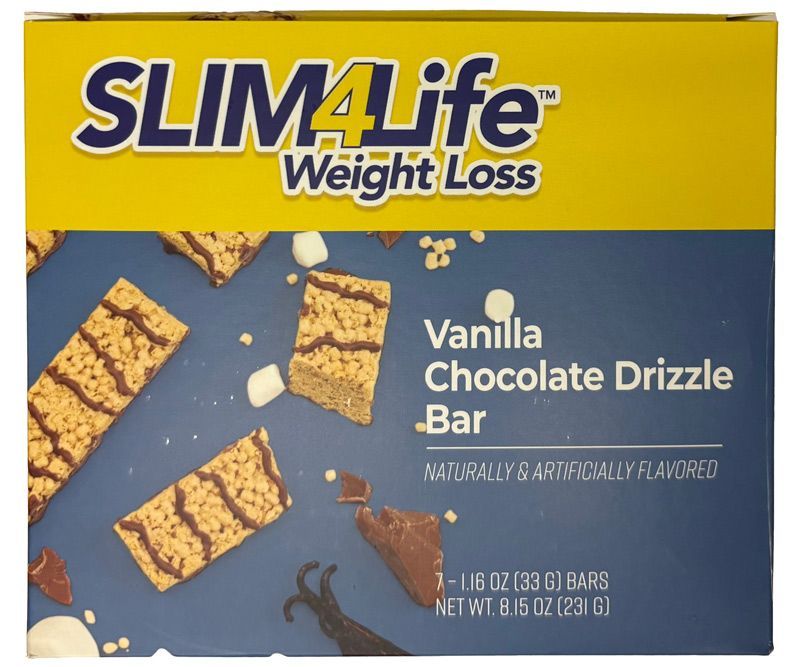 Vanilla Chocolate Drizzle Bar