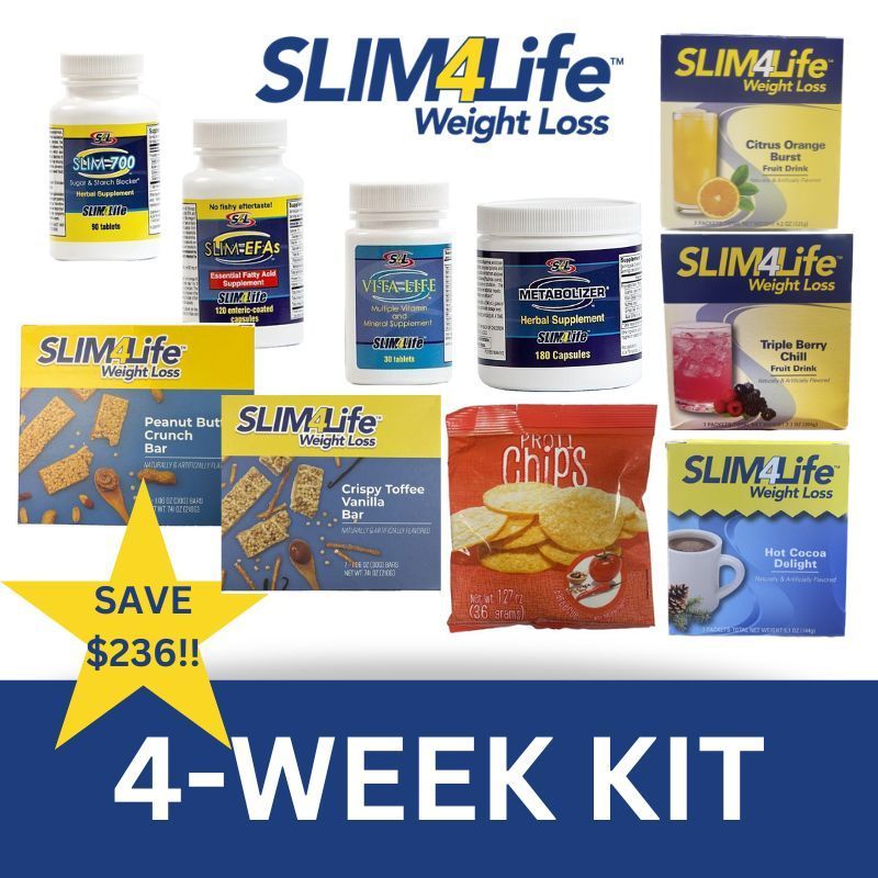 slim4life 4 week weight loss starter kit
