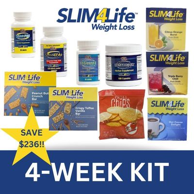 slim4life 4 week weight loss starter kit