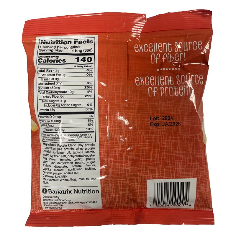 slim4life proti bbq chips snack supports health weight loss bag cover