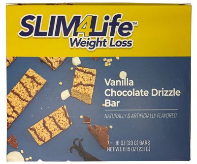 Vanilla Chocolate Drizzle Bar Vanilla Chocolate Drizzle Bar