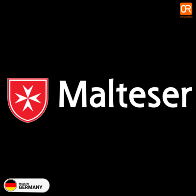 Malteser Hilfsdienst, Aufkleber Fahrzeugbeschriftung