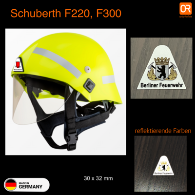 Schuberth F220 F300 Helmbeschriftung