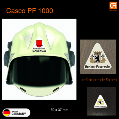 Casco PF 1000 Helmbeschriftung