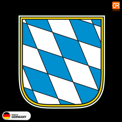 Bayern Wappen - Landessymbol Freistaat - Aufkleber