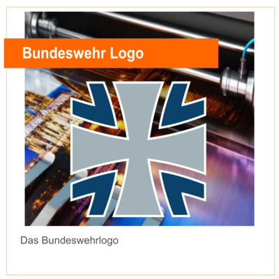 Bundeswehr Logo, Aufkleber