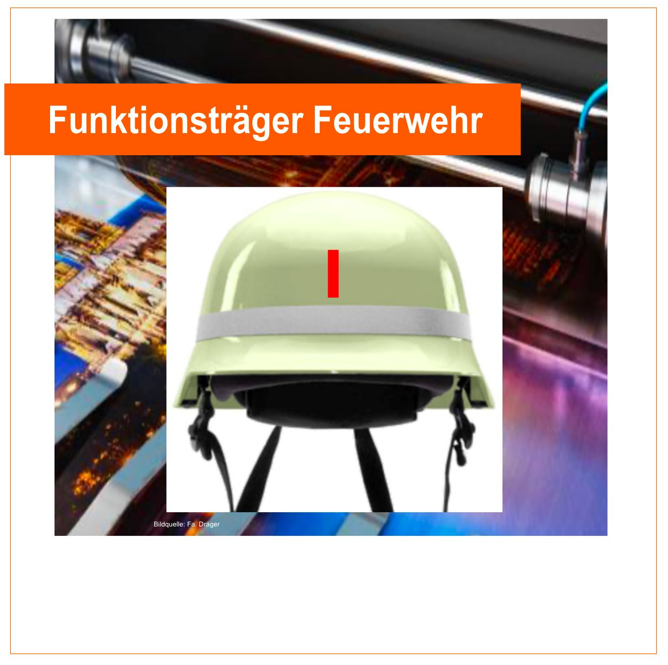 Funktionsträger/innen Feuerwehr Helmbeschriftung