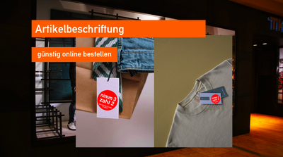 Artikelbeschriftung