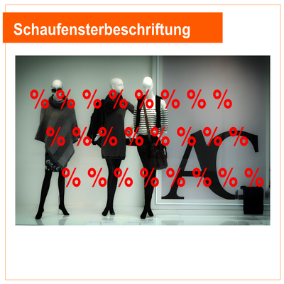 % % % % % % % %   3 Stück - Schaufensterbeschriftung Folienschnitt % % % % % % % %   3 Stück - Schaufensterbeschriftung Folienschnitt