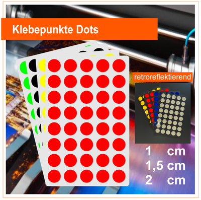 Dots Klebepunkte