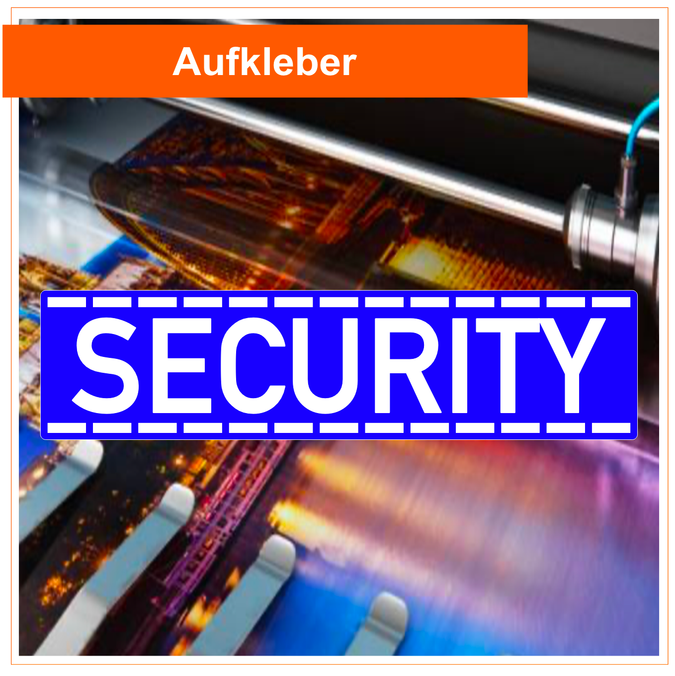 Security Aufkleber