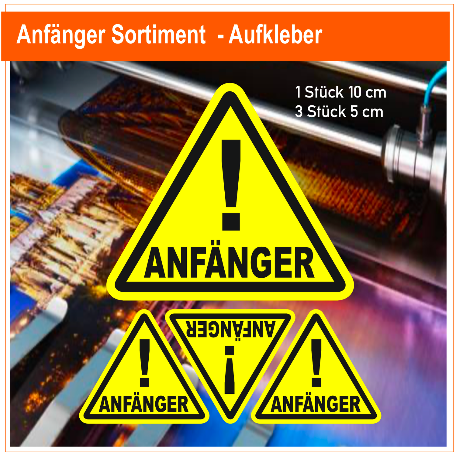 Anfänger Sortiment - Aufkleber