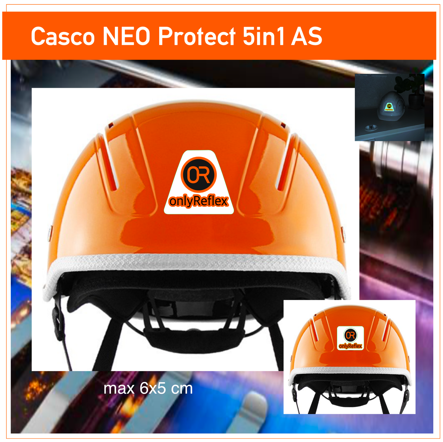 Casco NEO Protect 5in1 AS  - Helmbeschriftung