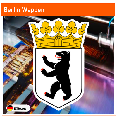 Berlin Wappen - Aufkleber Berlin Wappen - Aufkleber