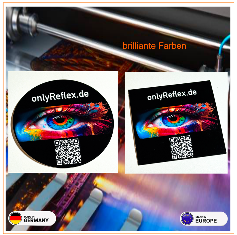 Autoaufkleber 10x10 cm Sticker - Haltbarkeit 8 Jahre Giveaways Autoaufkleber 10x10 cm Sticker - Haltbarkeit 8 Jahre Giveaways