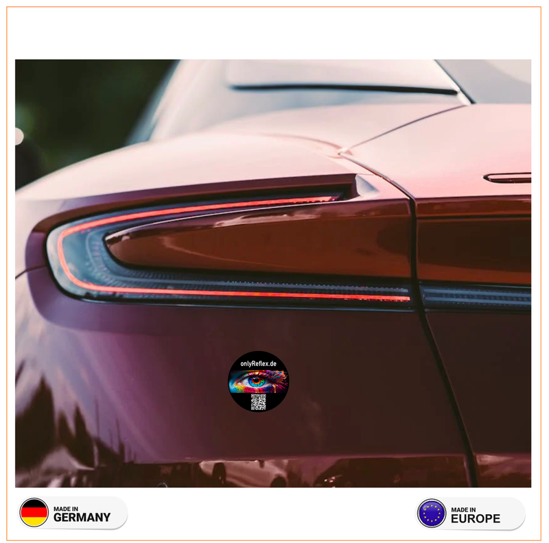 Autoaufkleber 10x10 cm Sticker - Haltbarkeit 4 Jahre Giveaways Autoaufkleber 10x10 cm Sticker - Haltbarkeit 4 Jahre Giveaways
