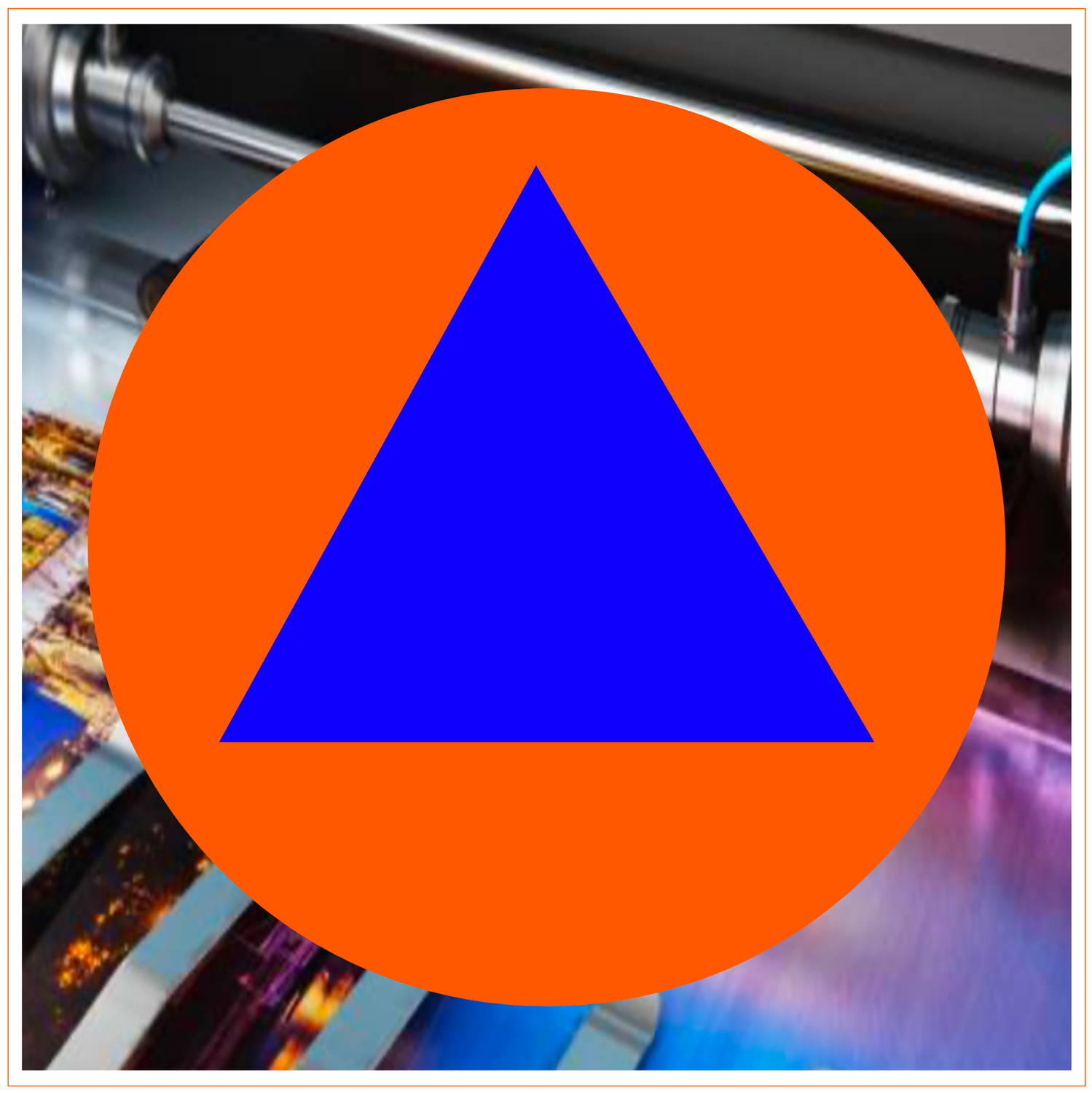 Katastrophenschutz Rundlogo  - Aufkleber