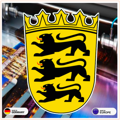 Baden Württemberg Wappen - Aufkleber