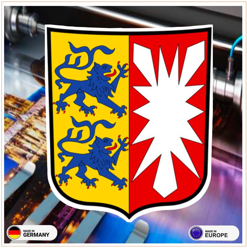 Schleswig Hollstein Wappen - Aufkleber Schleswig Hollstein Wappen - Aufkleber