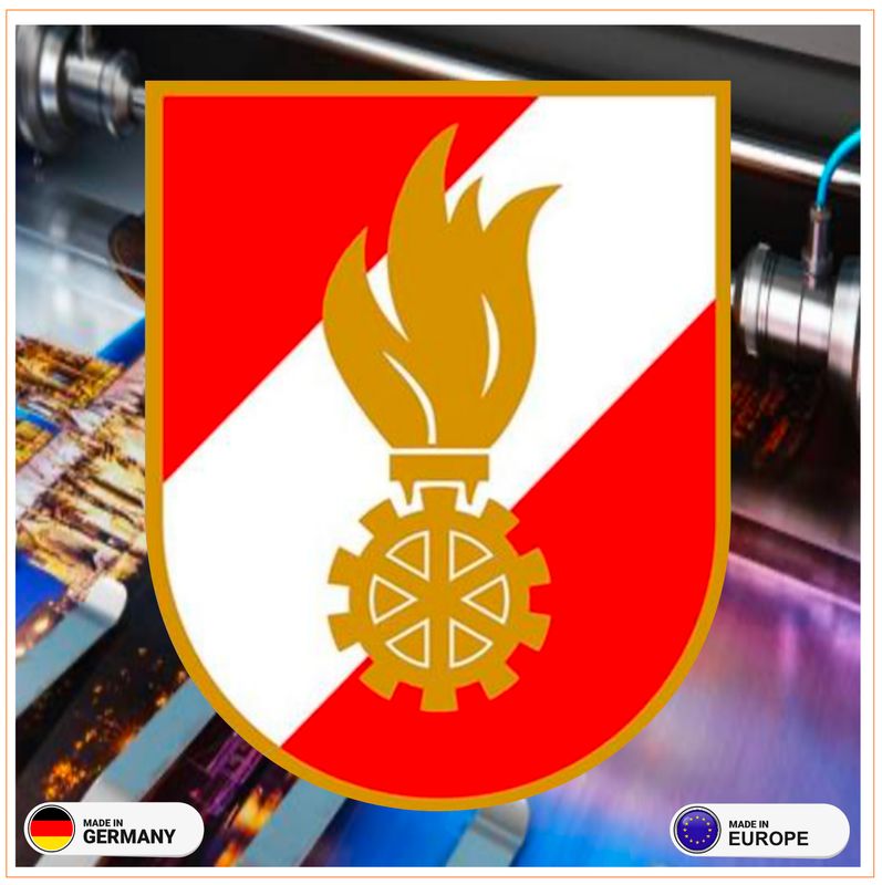 Feuerwehr Österreich Logo - Aufkleber Feuerwehr Österreich Logo - Aufkleber