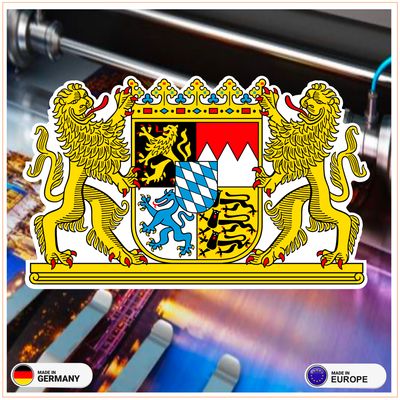 Bayern - Das große bayerische Staatswappen, Aufkleber
