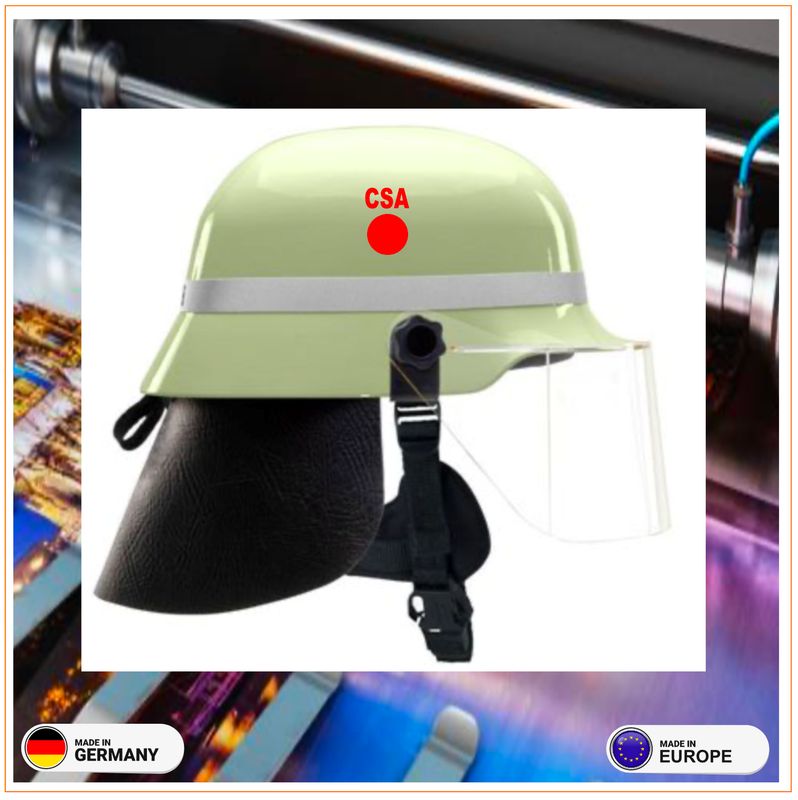 Punkt  mit CSA Helmkennzeichnung, retroreflektierend
