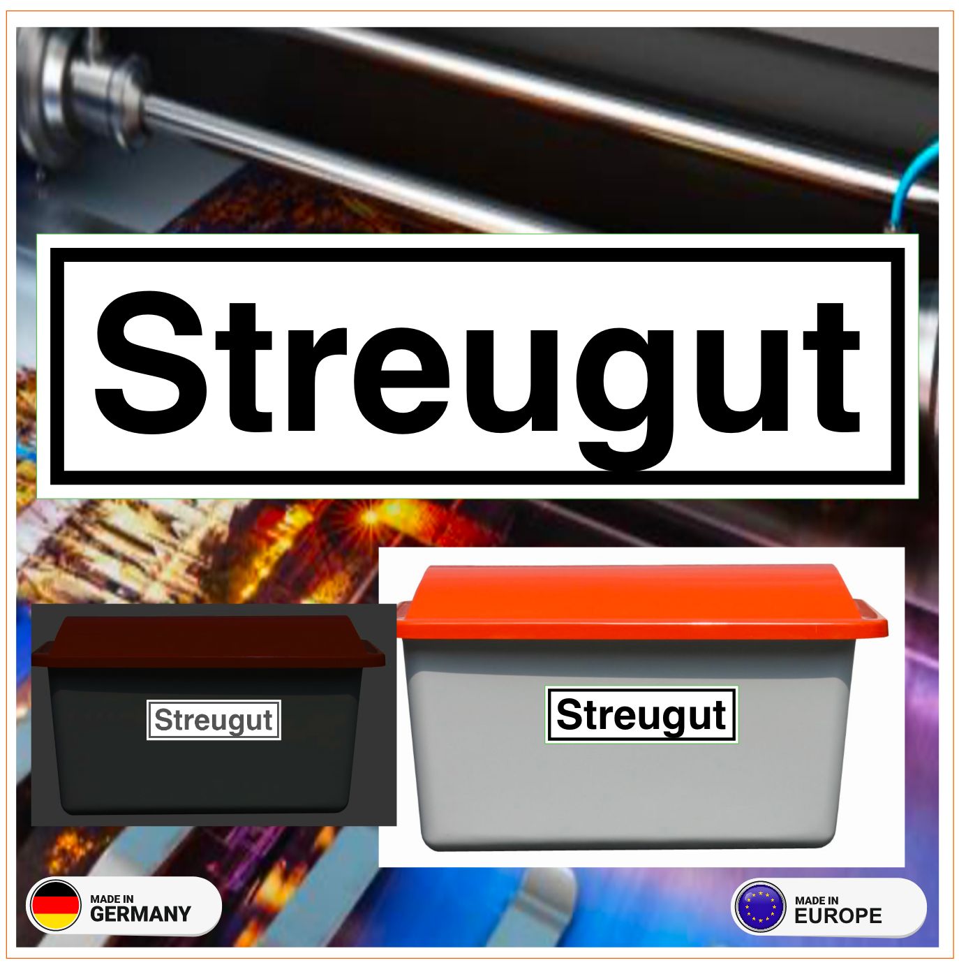 Streugut  - Aufkleber