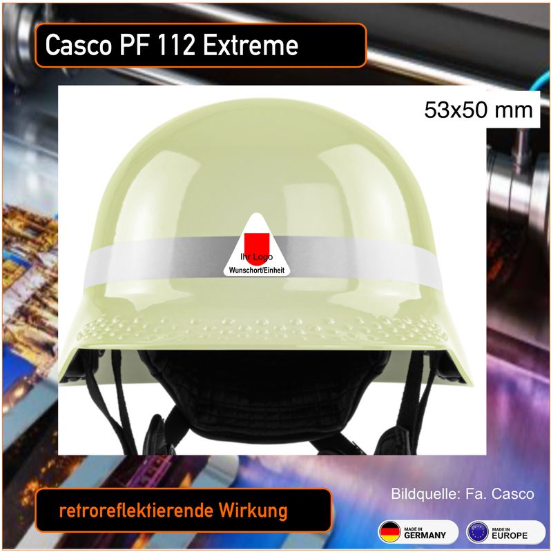 Casco PF 112 Extreme - Helmbeschriftung- Helmbeschriftung Casco PF 112 Extreme - Helmbeschriftung- Helmbeschriftung