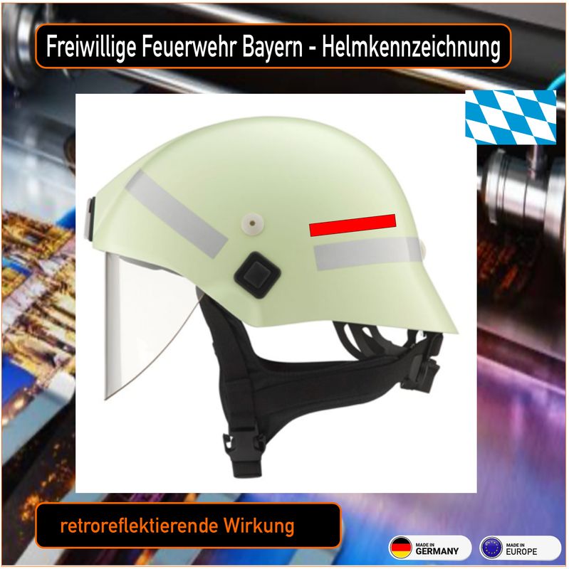 Freiwillige Feuerwehr Bayern Qualifikation Helmkennzeichnung