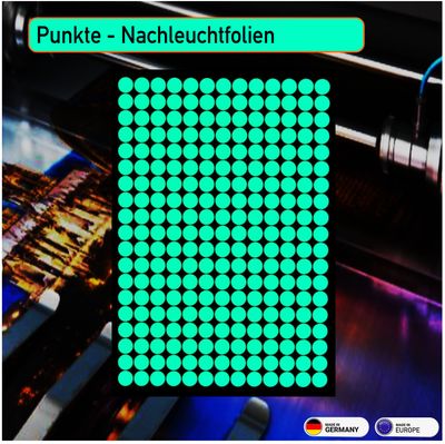 Punkte Dots  Nachleuchtend - Aufkleber