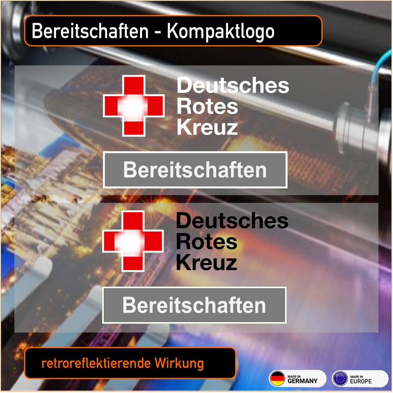 Bereitschaften - Kompaktlogo - Aufkleber
