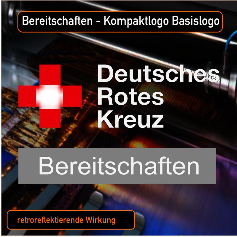 Bereitschaften - Kompaktlogo Style Basislogo - Aufkleber