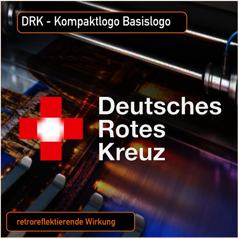 DRK - Kompaktlogo Style Basislogo - Aufkleber DRK - Kompaktlogo Style Basislogo - Aufkleber