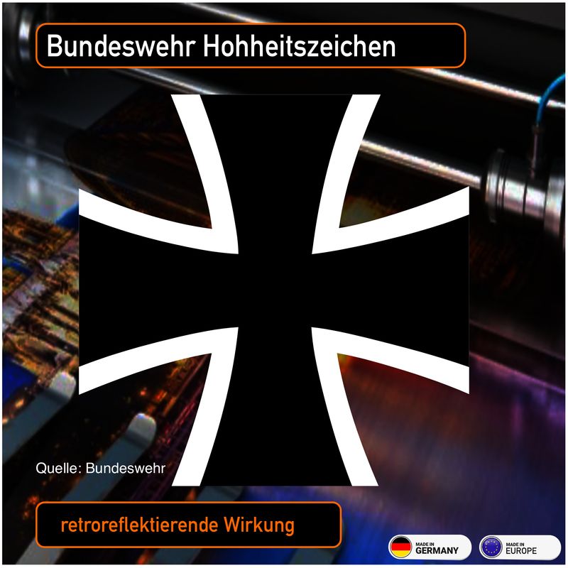 Bundeswehr  Hoheitszeichen Luftwaffe Heer - Aufkleber