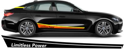 Seitendecor  Wunschtext -  SET A5 - mehrfarbig