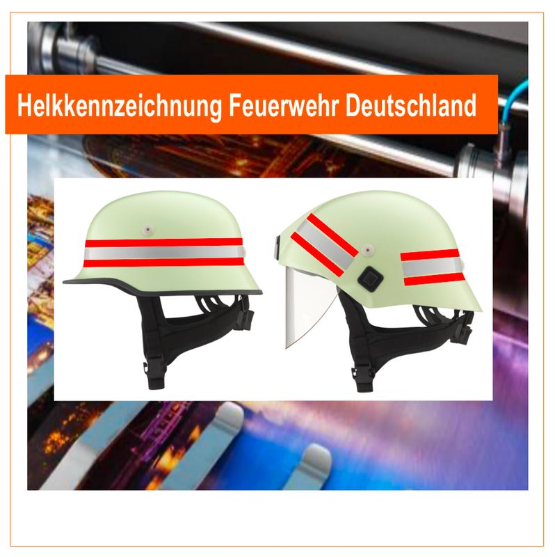 Helmkennzeichnung Feuerwehr Qualifikation Deutschland