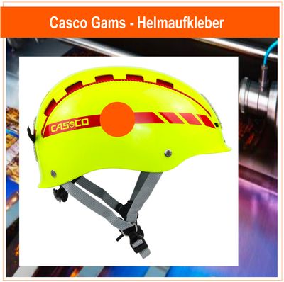 Casco Gams - Helmbeschriftung