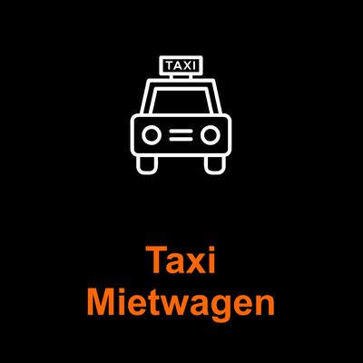 Taxi / Mietwagen