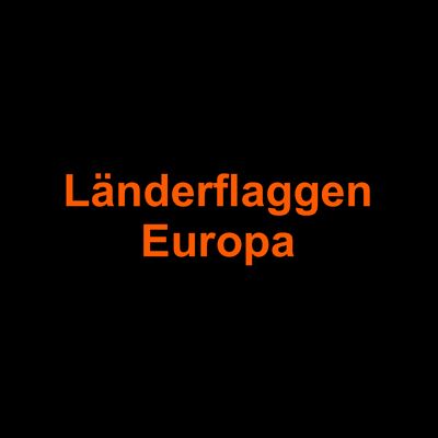 Länderflaggen Europa