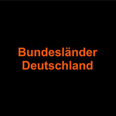 Bundesländer Deutschland