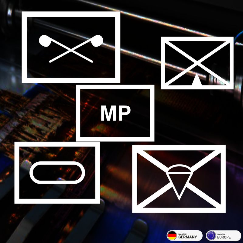 Taktische Zeichen Militär Konturenschnitt, Aufkleber Taktische Zeichen Militär Konturenschnitt, Aufkleber